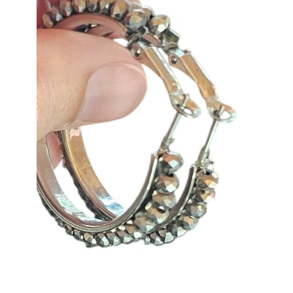 Swarovski Hoop Earring - Picture 2 of 5